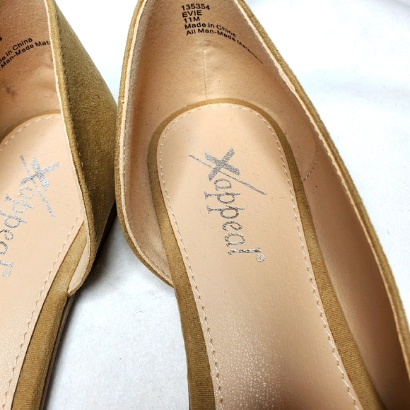 Xappeal Evie D'orsay Size 11 Flats - Picture 5 of 9